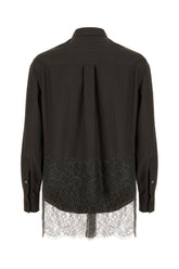 Camicia in lana ricamata -  | Wise