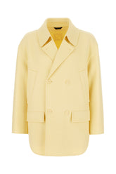 Cream wool coat -  | Wise