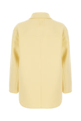 Cream wool coat -  | Wise