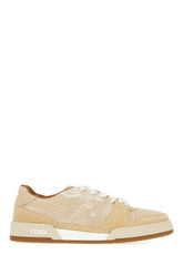 Sneakers Match cappuccino in denim e pelle scamosciata -  | Wise