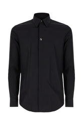 Black poplin shirt -  | Wise