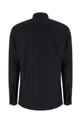 Black poplin shirt -  | Wise