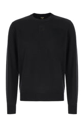 Black cotton sweater -  | Wise