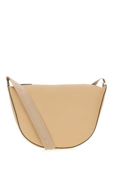 Cappuccino leather crossbody bag -  | Wise
