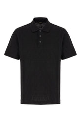 Black cotton polo shirt -  | Wise