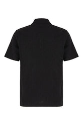 Black cotton polo shirt -  | Wise