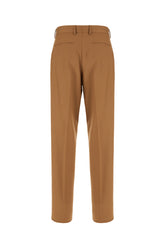 Camel wool pants -  | Wise
