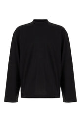 Black cotton t-shirt -  | Wise