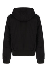 Black cotton sweatshirt -  | Wise