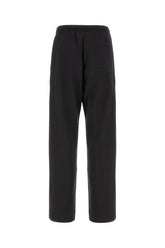 Black cotton joggers -  | Wise