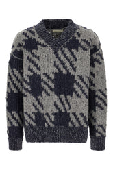 Embroidered wool blend sweater -  | Wise