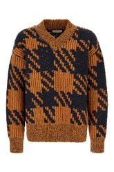 Embroidered wool blend sweater -  | Wise