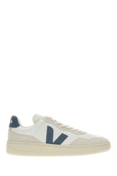 White leather V-90 sneakers -  | Wise