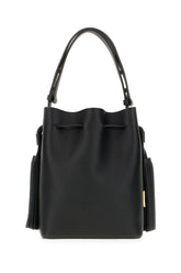 Black leather handbag -  | Wise