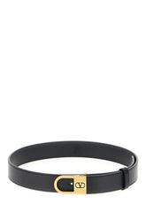 Black leather belt -  | Wise