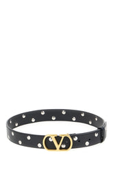 Black leather belt -  | Wise