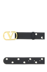 Black leather belt -  | Wise