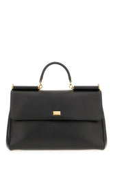 Borsa a mano Sicily in pelle nera -  | Wise