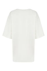 White stretch cotton t-shirt -  | Wise