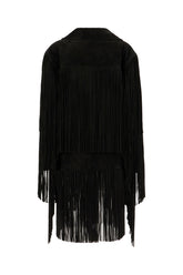 Black suede coat -  | Wise