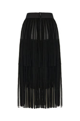 Black silk skirt -  | Wise