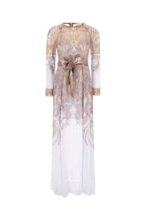 Printed viscose Hypnotic dress -  | Wise