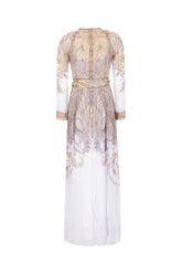Printed viscose Hypnotic dress -  | Wise