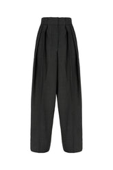 Charcoal wool blend pants -  | Wise