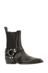 Black leather Helena boots -  | Wise