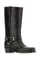 Black leather Roxy boots -  | Wise