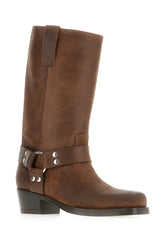 Brown leather Roxy boots -  | Wise