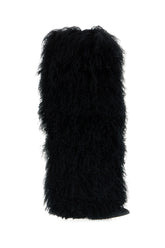 Black shearling boots -  | Wise