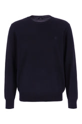 Maglione in lana blu notte -  | Wise
