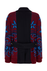 Embroidered wool blend jacket -  | Wise