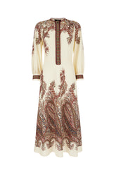 Multicolor stretch polyester dress -  | Wise