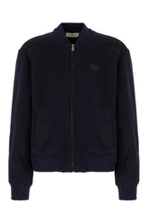 Midnight blue wool blend jacket -  | Wise
