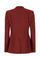 Giacca in misto lana ricamata -  | Wise