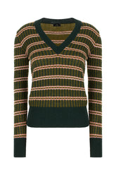 Maglione multicolor in lana e acrilico -  | Wise