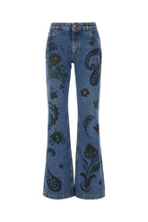 Printed denim jeans -  | Wise