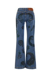 Printed denim jeans -  | Wise