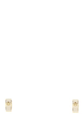 Two-tone metal earrings -  | Wise