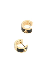 Two-tone metal earrings -  | Wise
