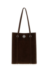 Brown suede handbag -  | Wise