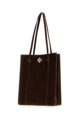 Brown suede handbag -  | Wise