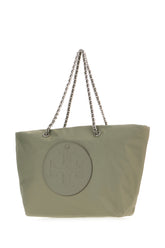 Sage green nylon shopping bag -  | Wise