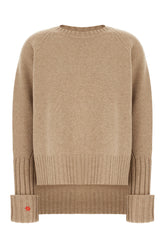Cappuccino wool sweater -  | Wise