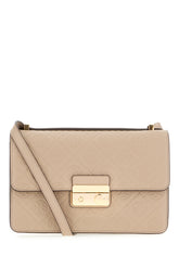 Grey leather crossbody bag -  | Wise