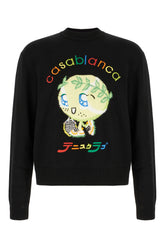 Maglione in lana nera -  | Wise