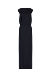 Abito in misto acrilico blu notte -  | Wise