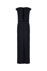 Abito in misto acrilico blu notte -  | Wise
